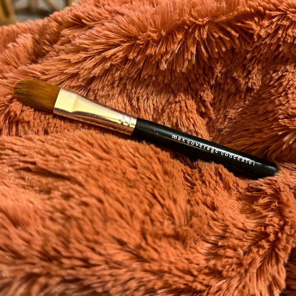 Bare Minerals Max coverage concealer brush, has been washed and sanitized.